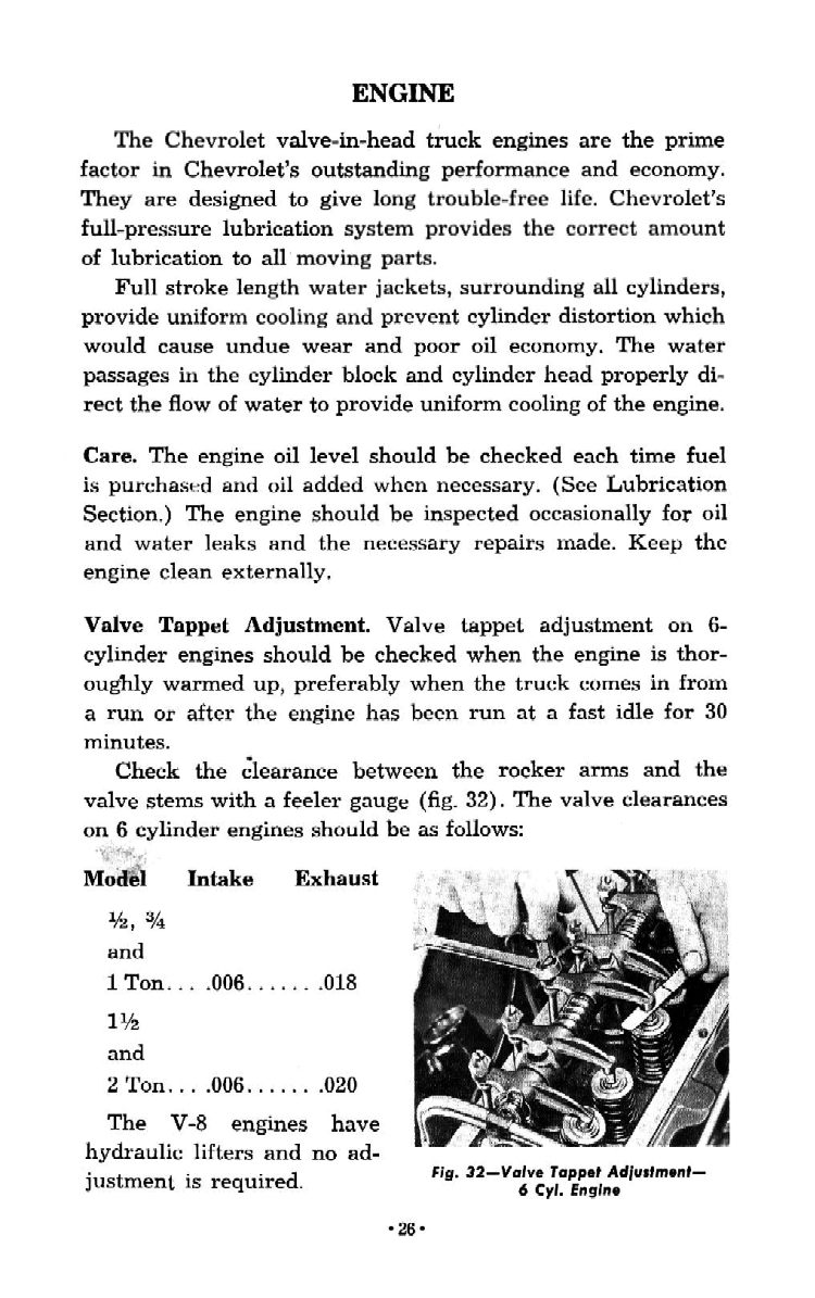 1959 Chevrolet Truck Operators Manual Page 43